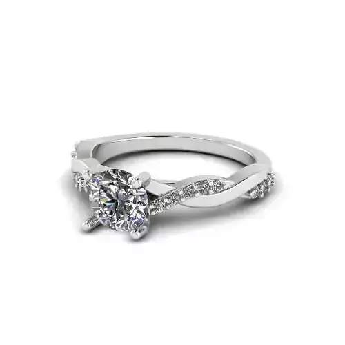 Solitaire ring Model 4554