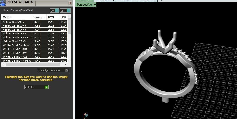 Solitaire ring Model 4554 3D print model_8