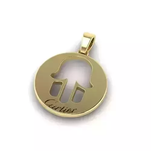 Hamsa pendant Model 4552