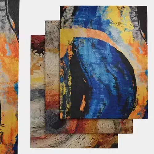 High-Quality 3D Rugs Collection for Interior Design