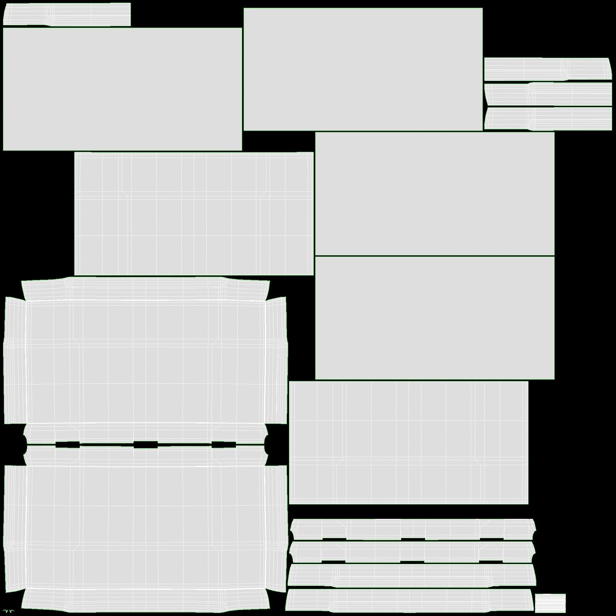 Chinese Chess Xiangqi Board Table Strategy Game 3D model_10