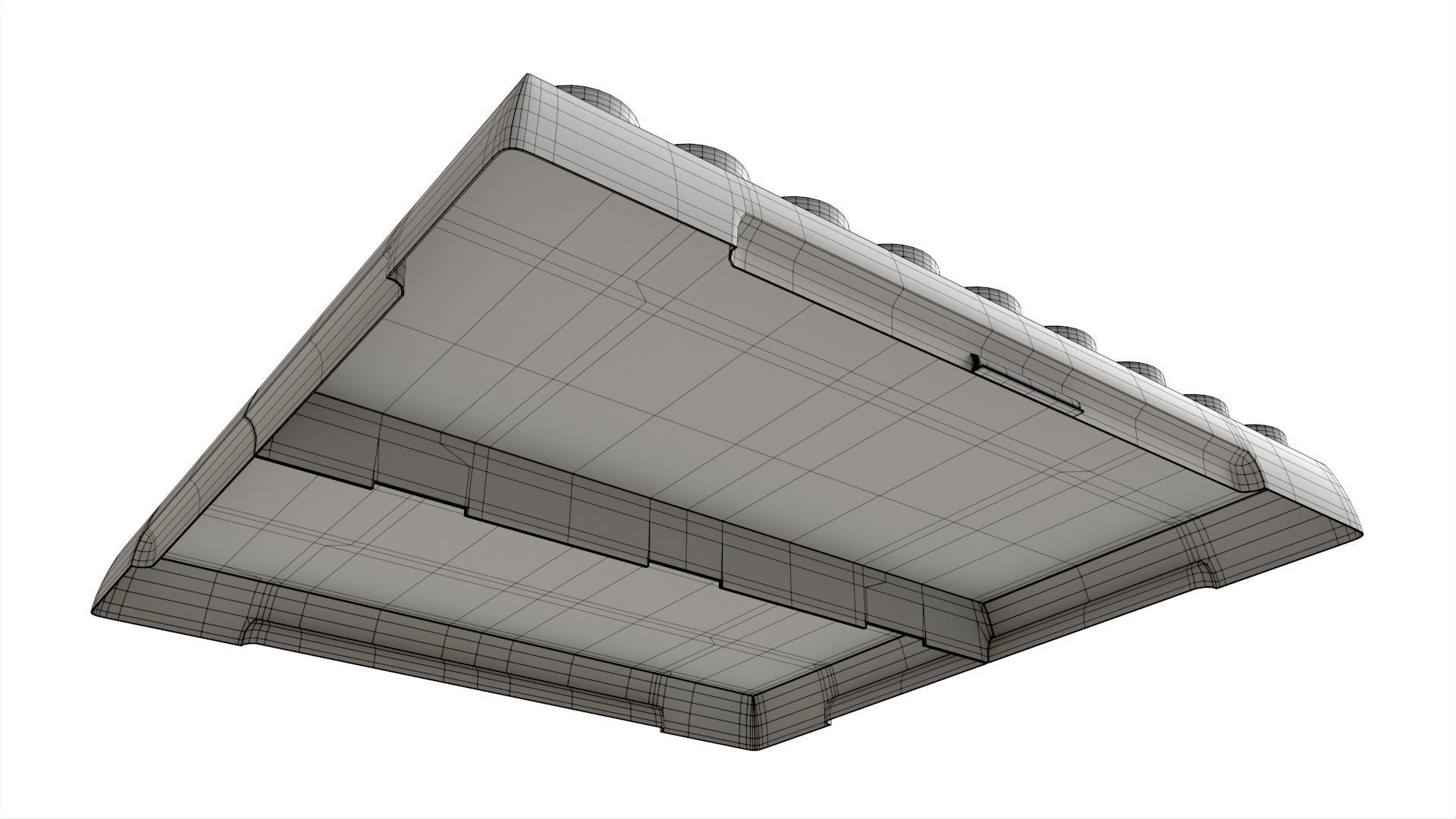 Chinese Chess Xiangqi Board Table Strategy Game 3D model_7