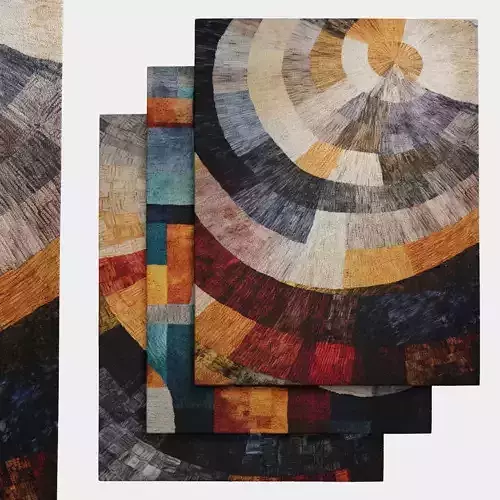 High-Quality 3D Rugs Collection for Interior Design