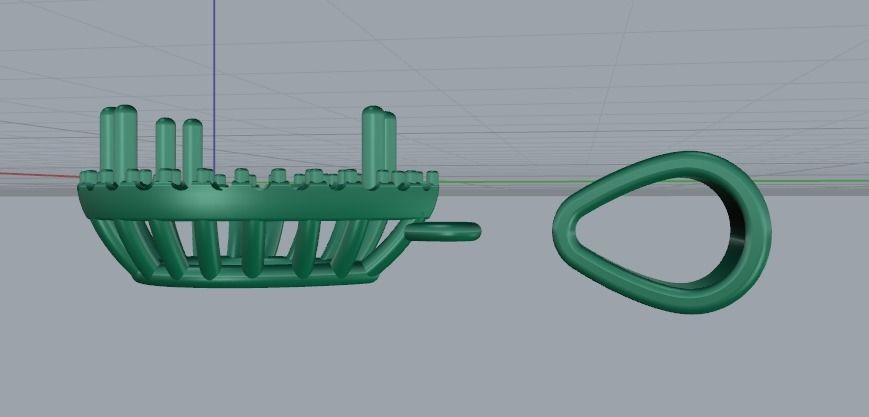 Pendant Model 4640 3D print model_3