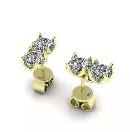 Stud earrings Model 4636