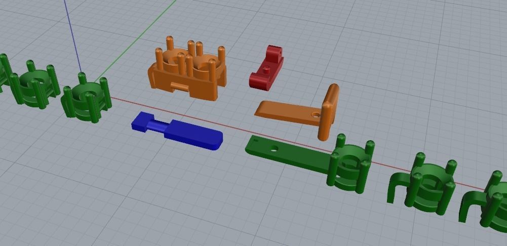 Bracelet Tenis Model 4635 3D print model_3