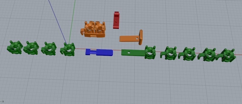 Bracelet Tenis Model 4635 3D print model_2