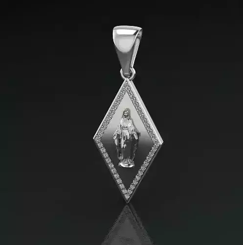 Pendant with icon Model 4633