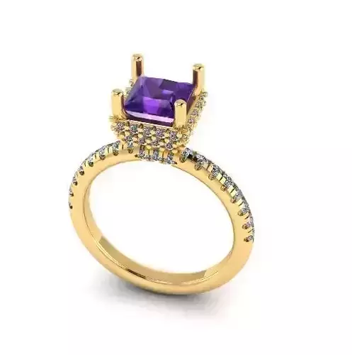 Solitaire ring Model 4632