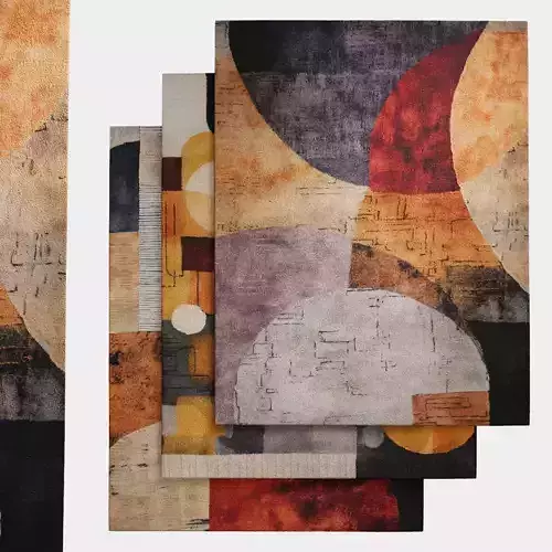 High-Quality 3D Rugs Collection for Interior Design