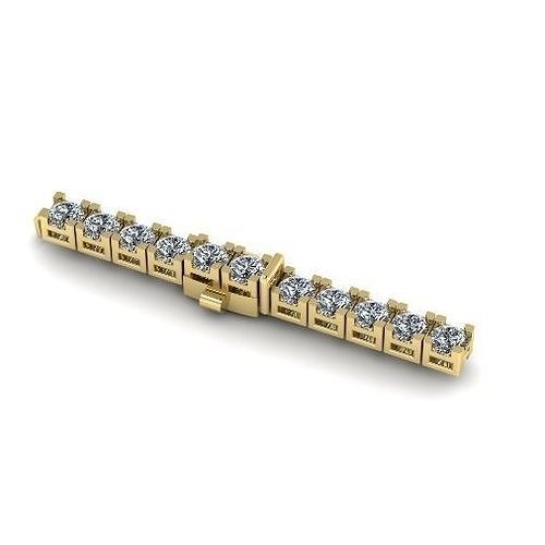 Bracelet  Tenis Model 4630 3D print model