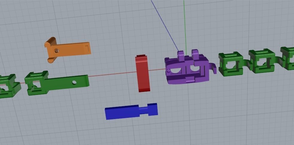 Bracelet  Tenis Model 4630 3D print model_4