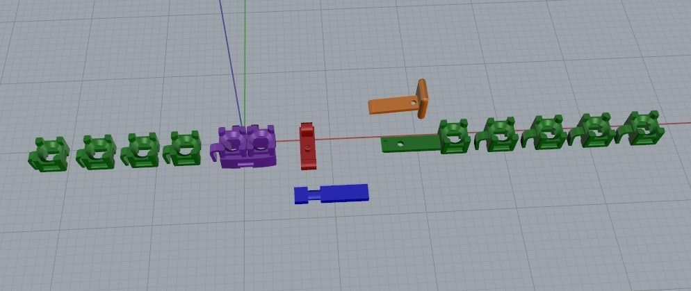 Bracelet  Tenis Model 4630 3D print model_2