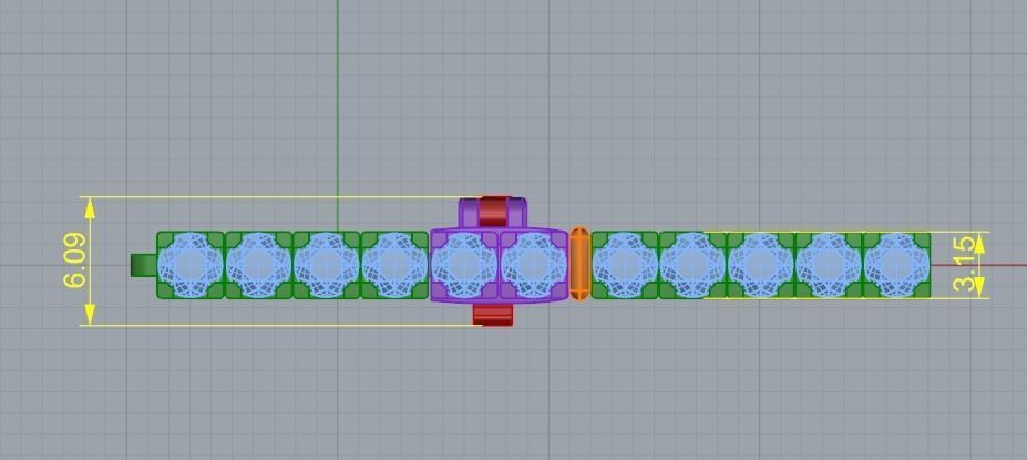 Bracelet  Tenis Model 4630 3D print model_5