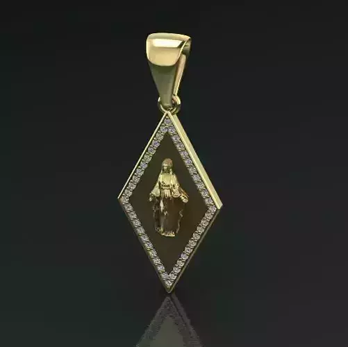 Pendant with icon Model 4629
