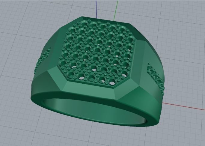 Ring Model 4628 3D print model_2