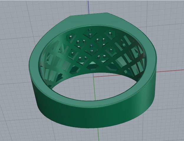 Ring Model 4628 3D print model_4