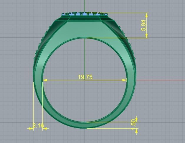 Ring Model 4628 3D print model_5