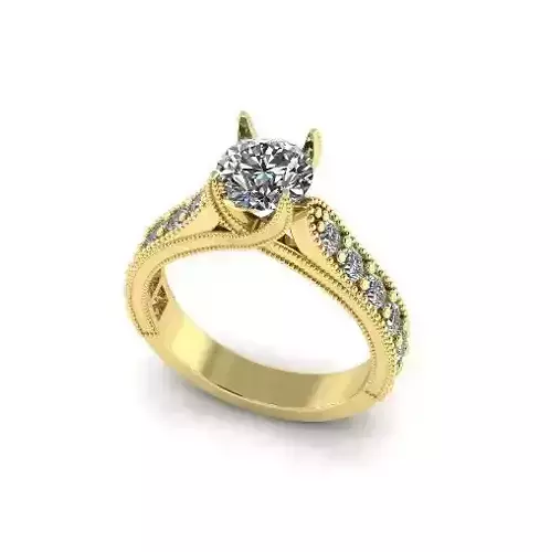 Engagement halo ring Model 4625