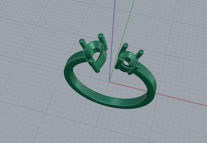 Ring Model 4620 3D print model_2
