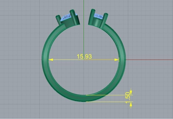 Ring Model 4620 3D print model_5