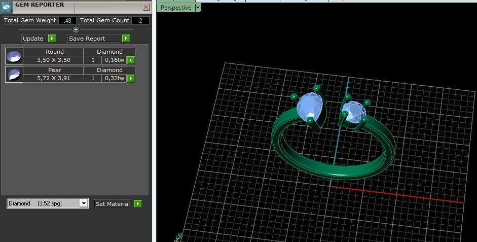 Ring Model 4620 3D print model_8