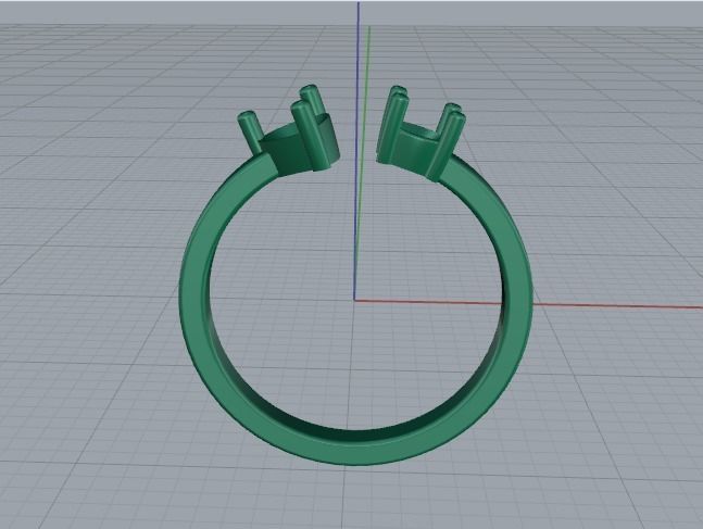 Ring Model 4620 3D print model_3