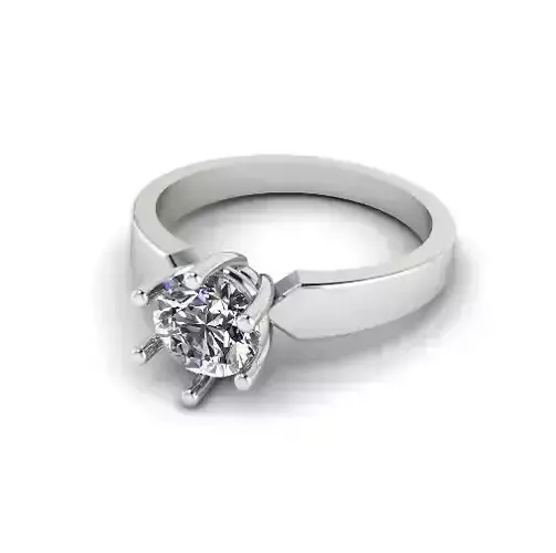 Solitaire ring Model 4619