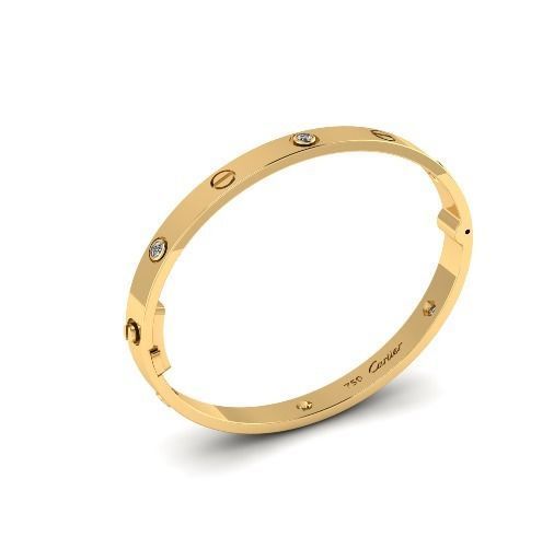 Bracelet size 18 Model 4617 3D print model_1