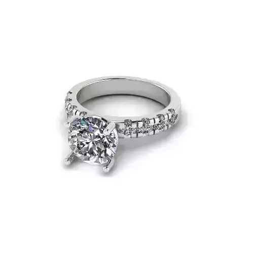 Solitaire ring Model 4613