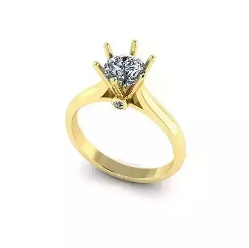 Solitaire ring Model 4610