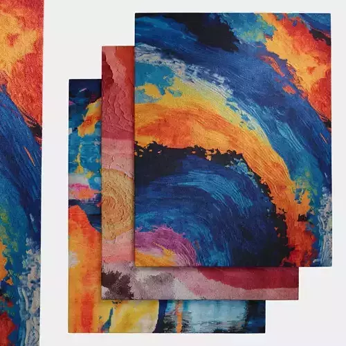 High-Quality 3D Rugs Collection for Interior Design