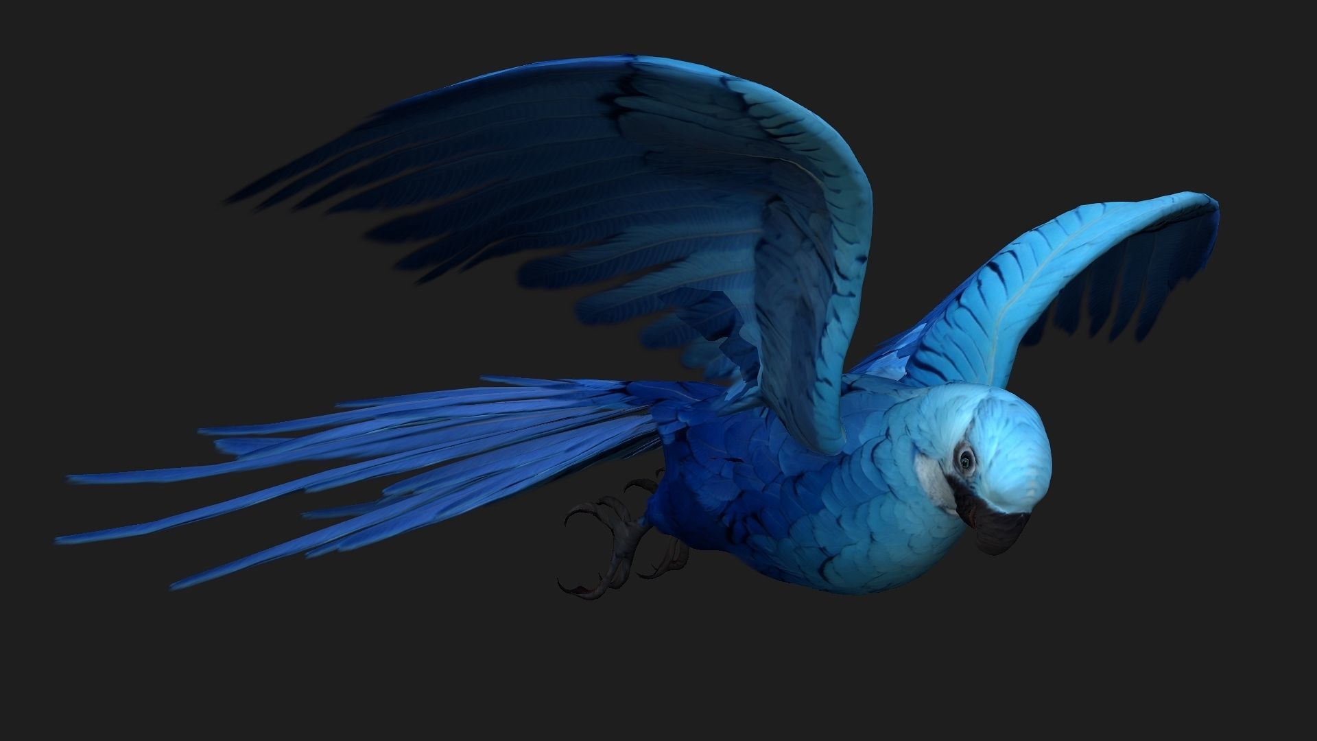 Parrot A4 3D model_7
