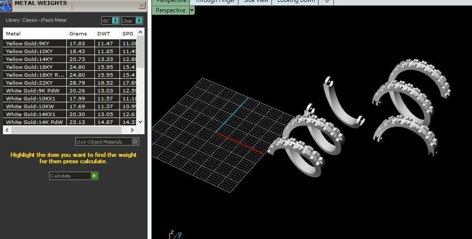 Spiral ring Model 4607 3D print model_8