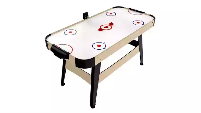 Air Hockey Table with Digital Scoreboard