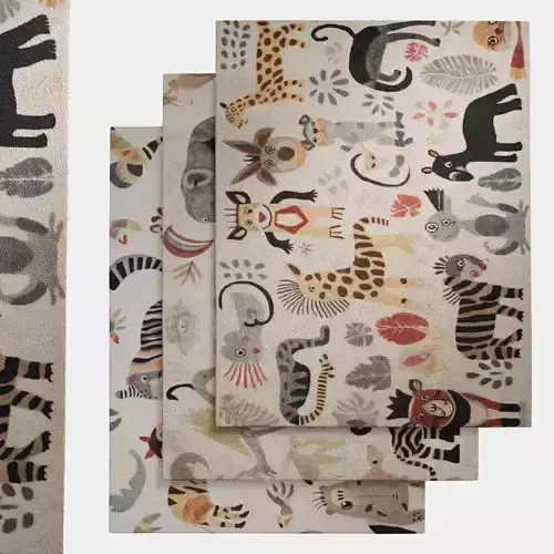 High-Quality Kids Animal Rugs for Interior Design