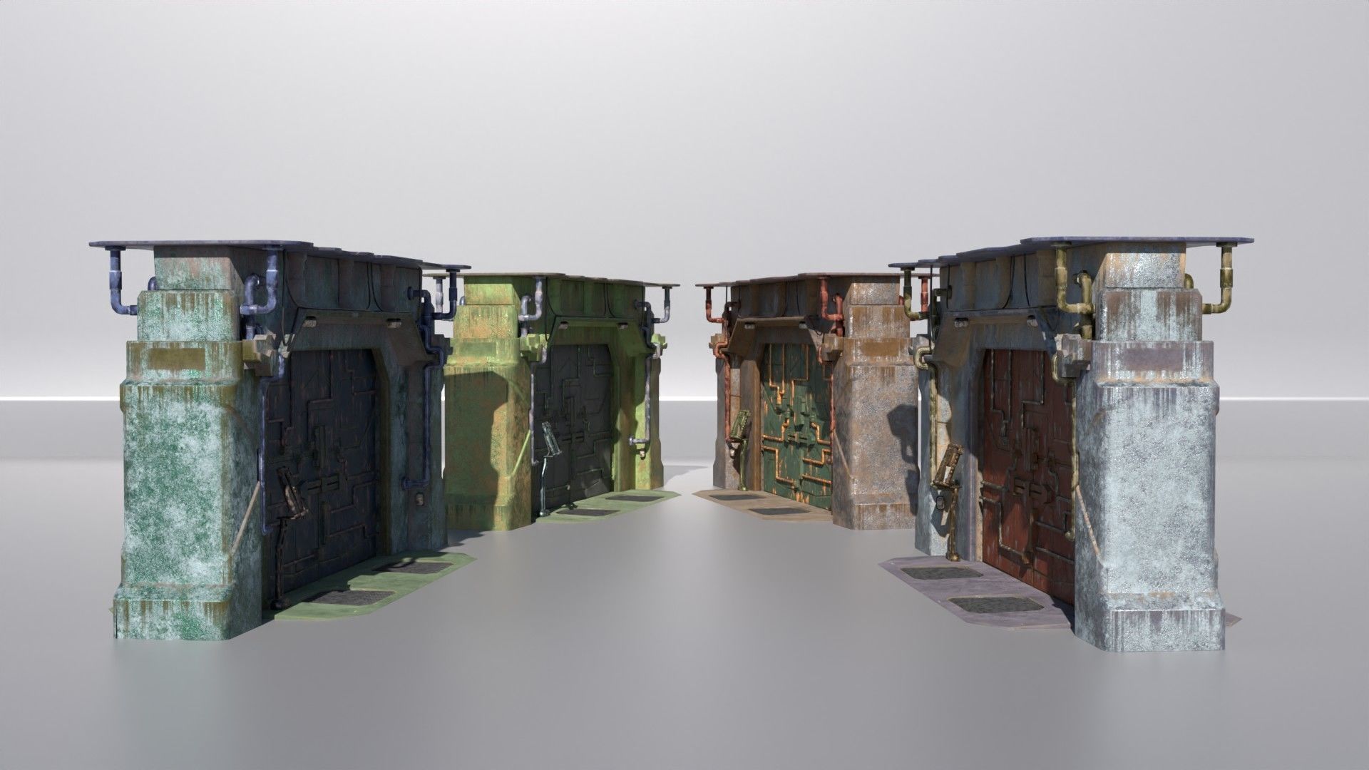 Gates 3D model_6