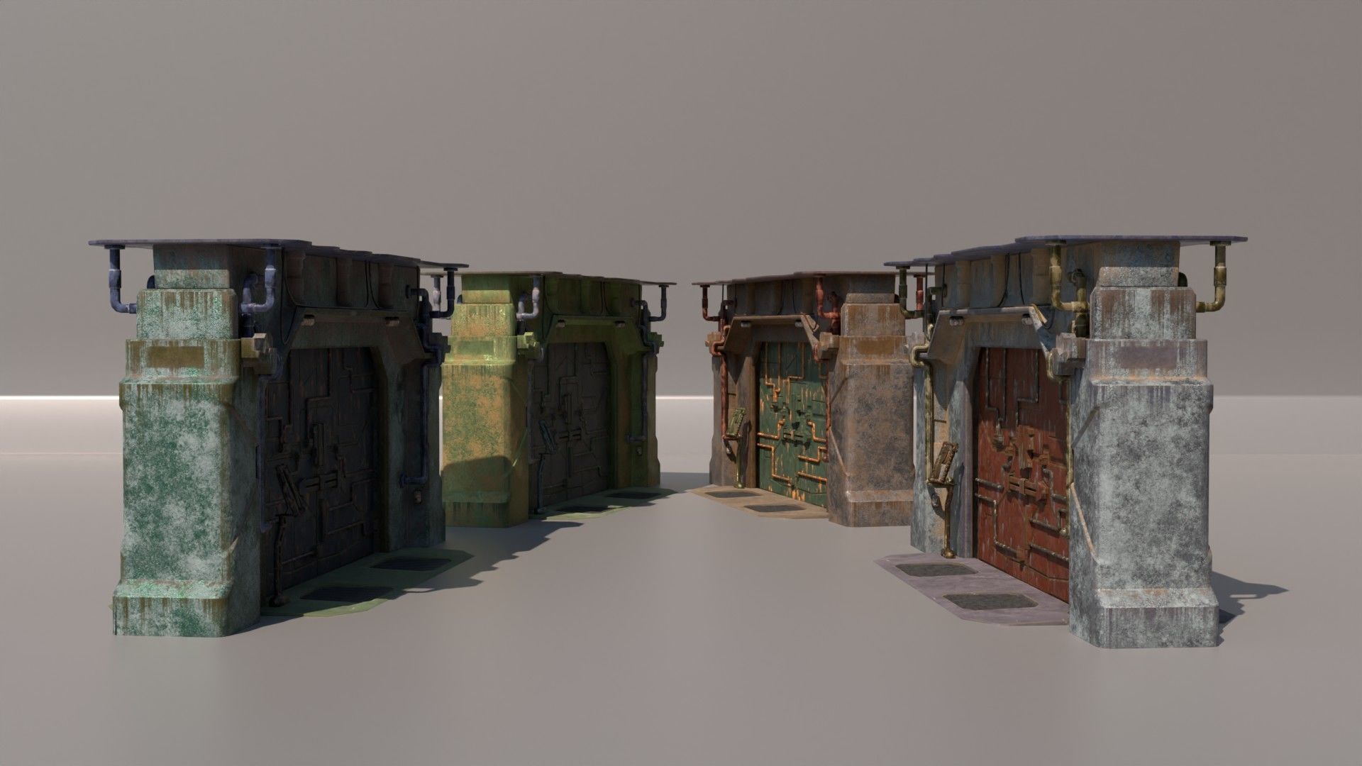 Gates 3D model_11