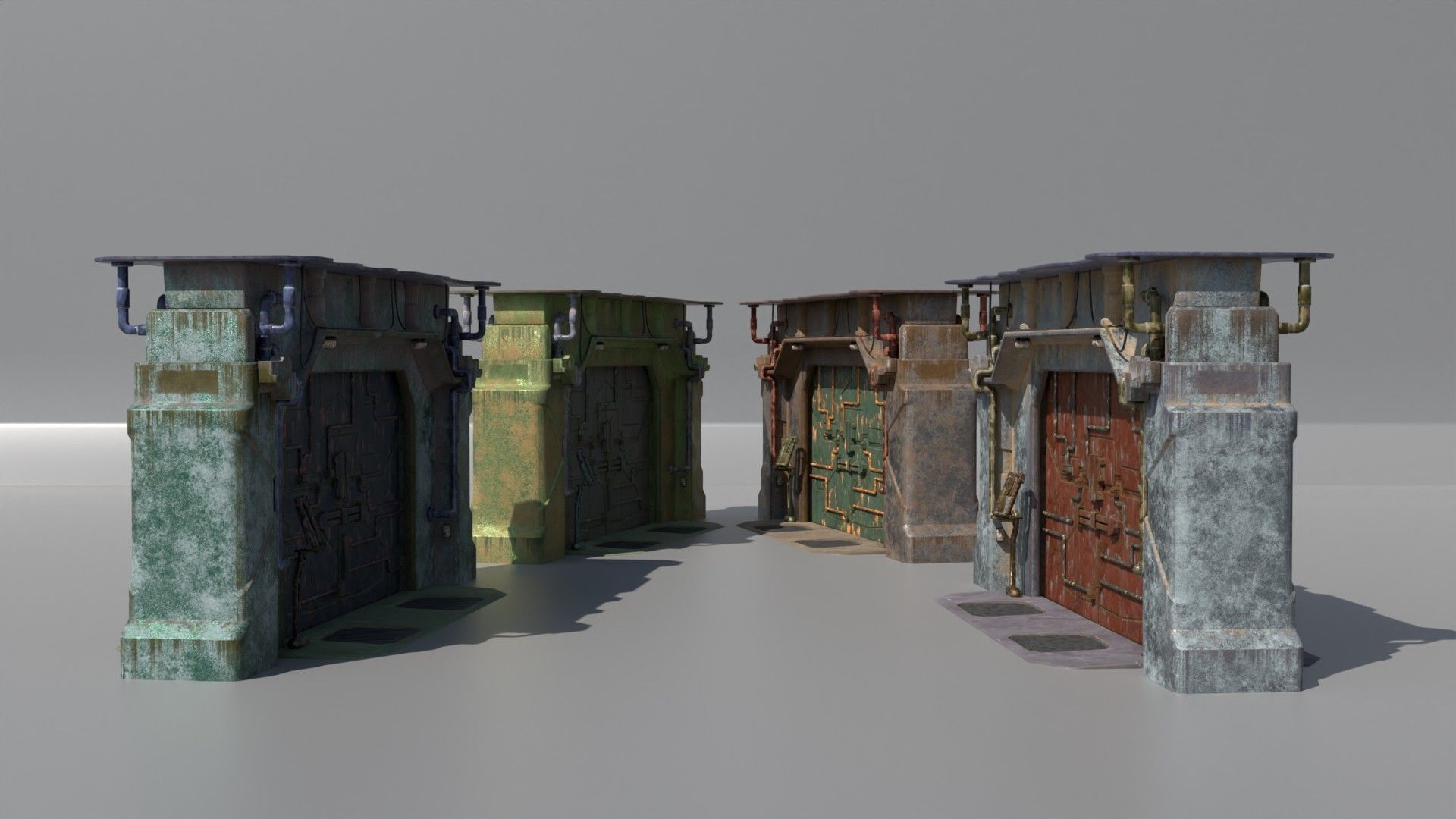 Gates 3D model_10