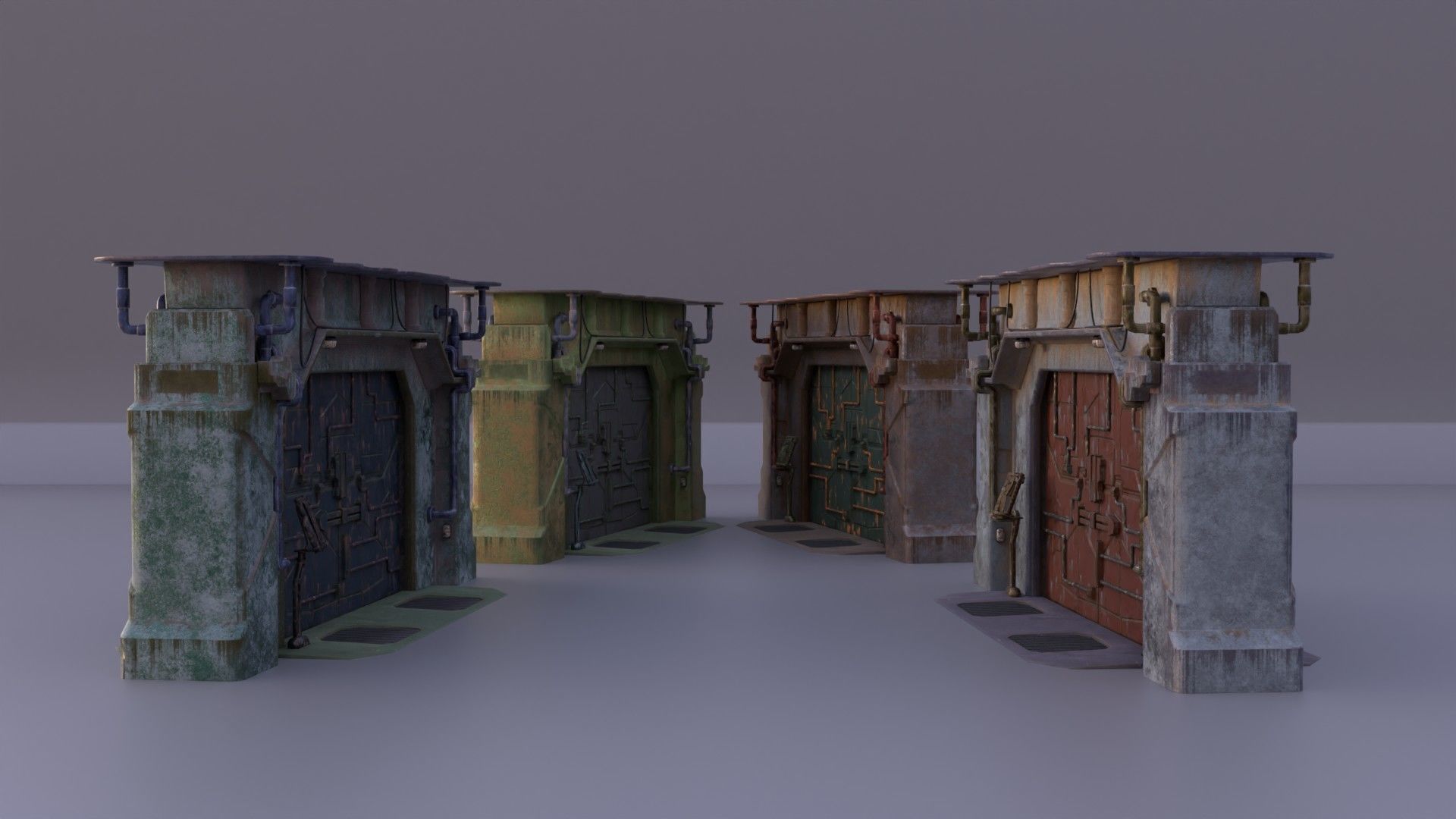 Gates 3D model_8
