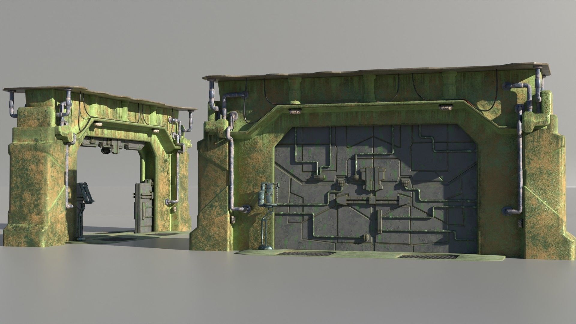 Gates 3D model_2