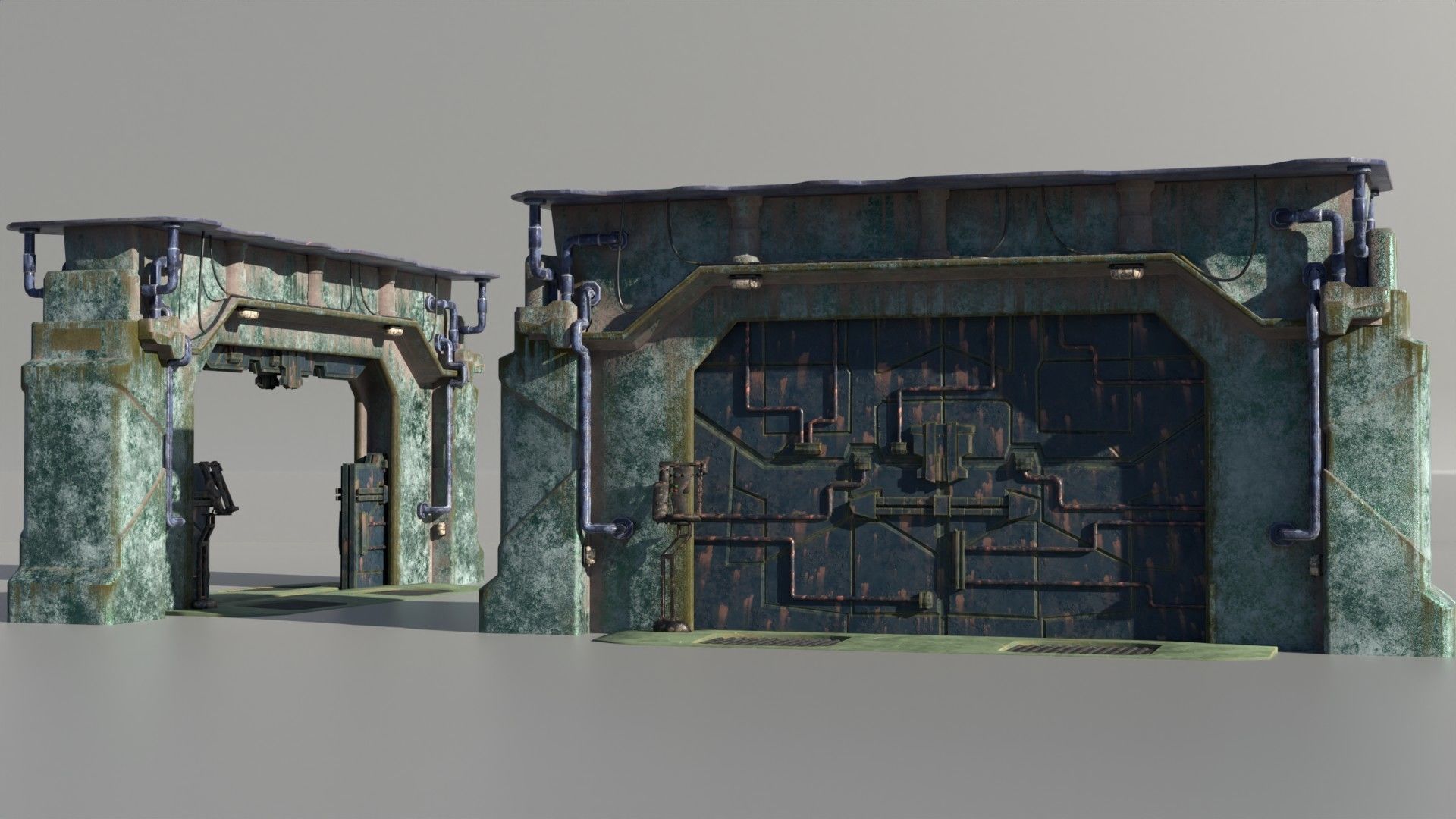 Gates 3D model_4