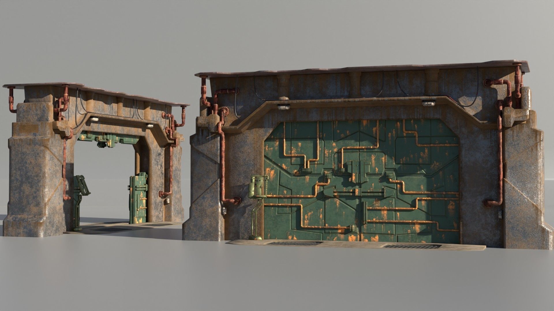 Gates 3D model_3