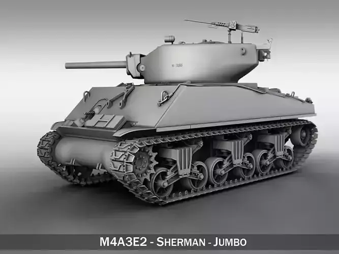 M4A3E2 - Sherman - Jumbo