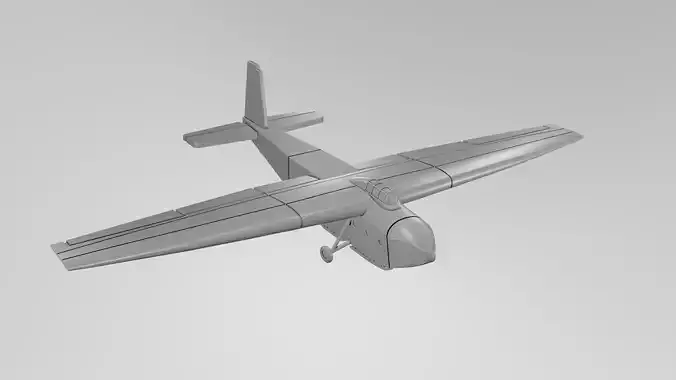 General Aircraft Hamilcar 3D print model