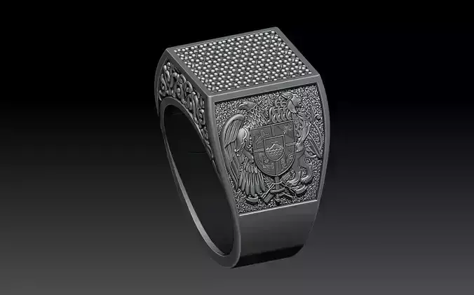 ARMENIAN CHIVALRY RING