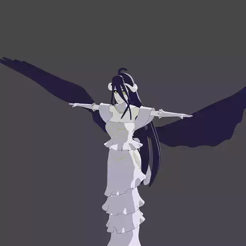 Albedo Overlord anime