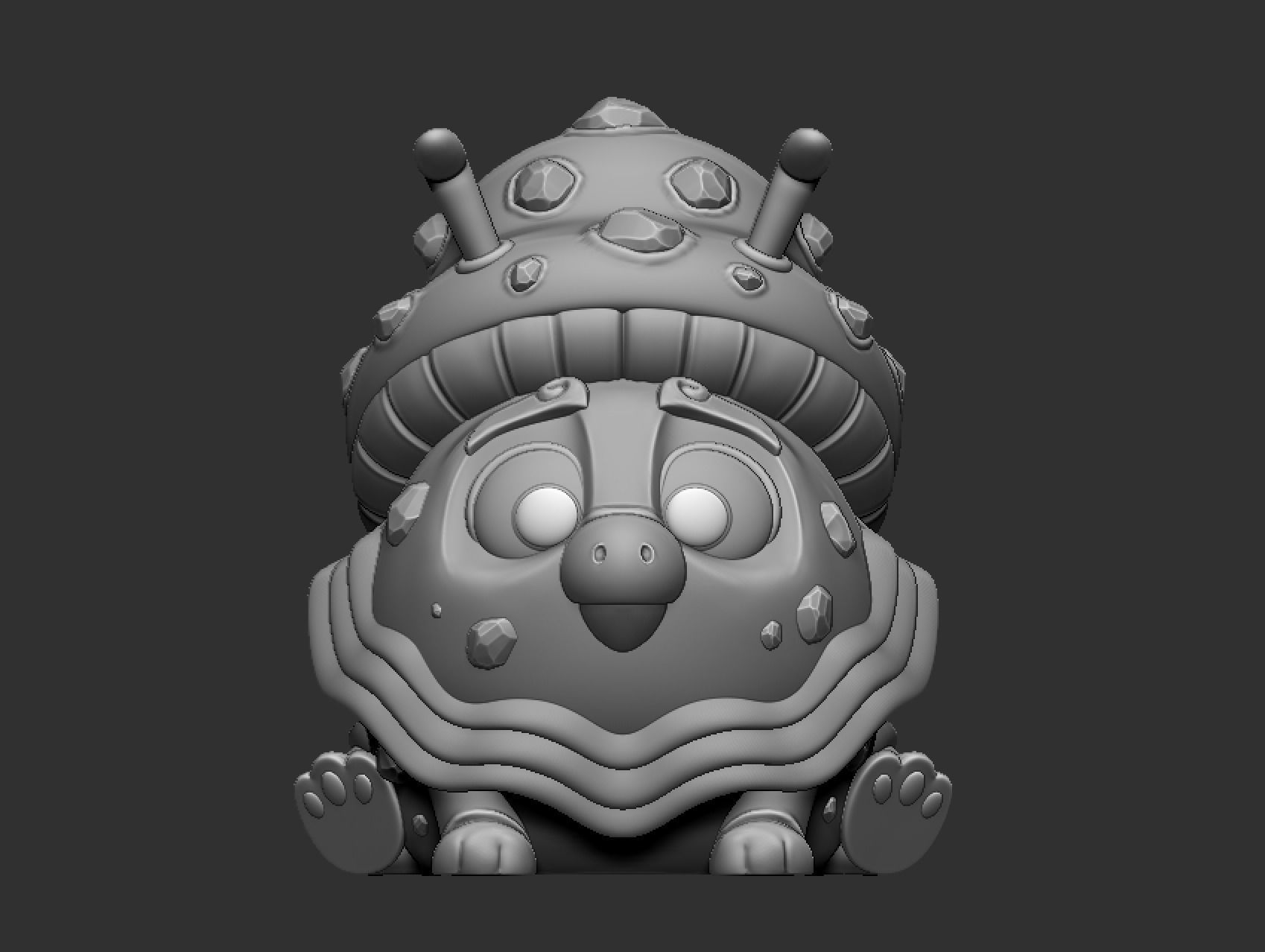 Crystal Fungish - Ballish Toys 3D print model_2