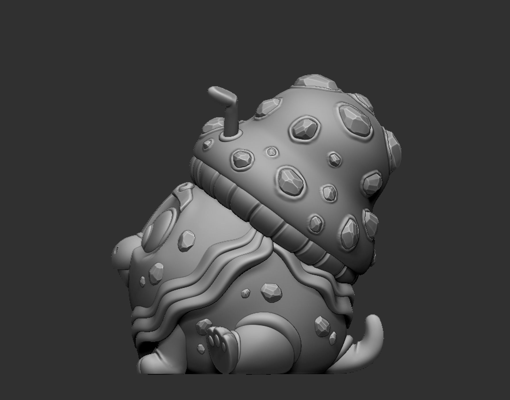 Crystal Fungish - Ballish Toys 3D print model_5