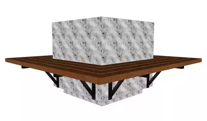 Urban Furniture 01 3D model